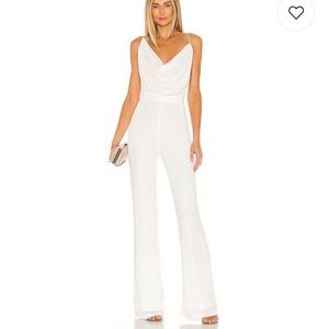 MISHA White Moira Jumpsuit